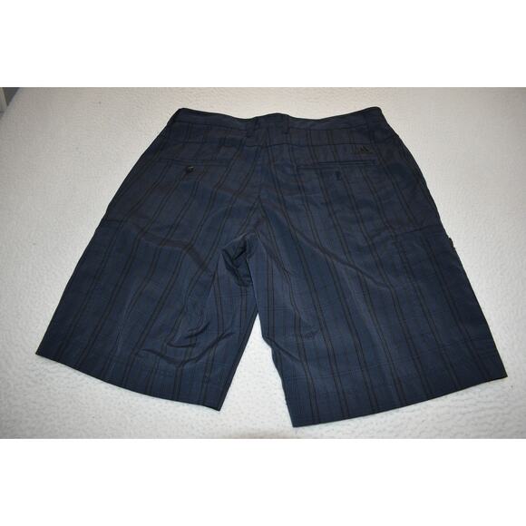 Adidas Golf Cargo Shorts Mens Size 34 With Pockets Performance Polyester Blue - Picture 5 of 6